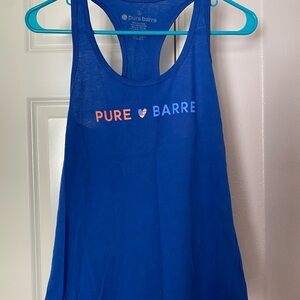 Pure Barre Vibrant Blue Patriotic Tank
